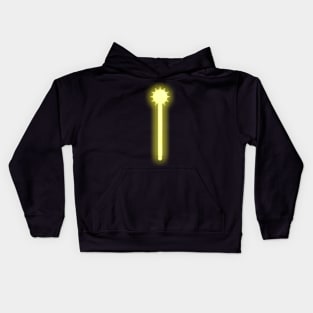 Spiritual Weapon (Yellow Morningstar) Kids Hoodie